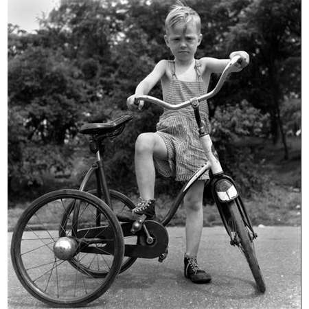 Boy and Big Trike