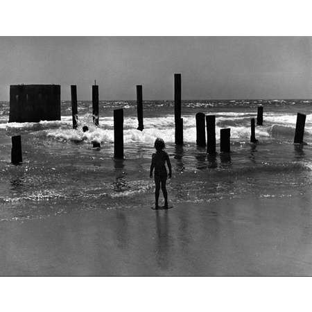 Girl with Pilings