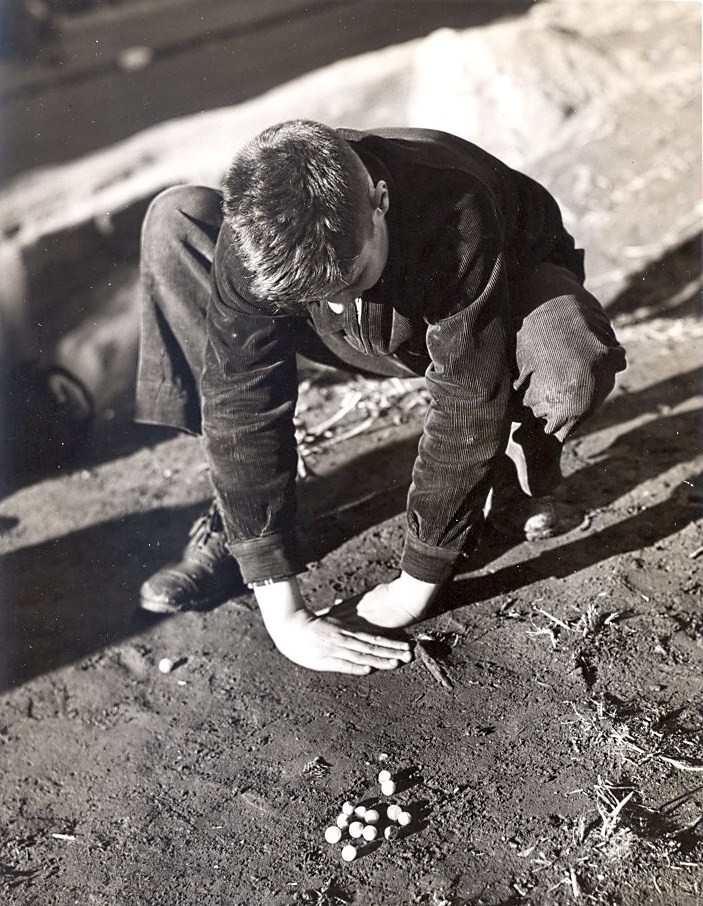 Boy with Marbles