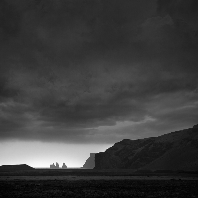 jean miele - Storm Clouds Over Reynisdrangar