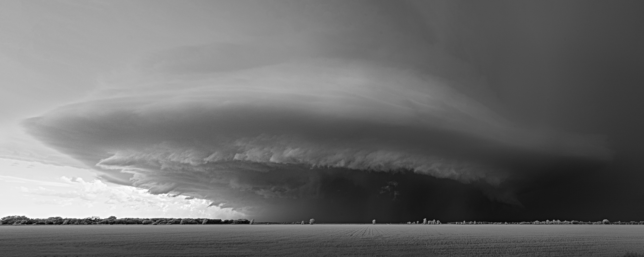 Mitch Dobrowner Saucer Over Grasslands