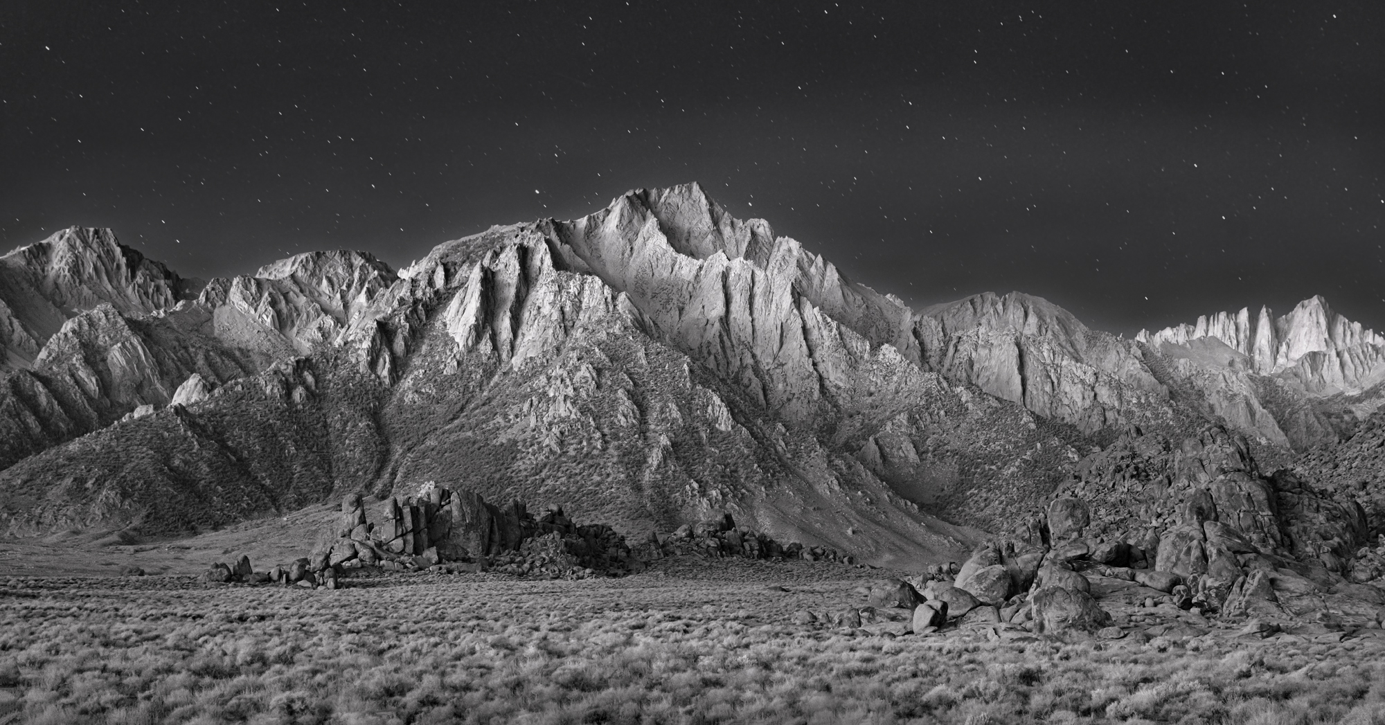 Mitch Dobrowner Sunrise Over Lone Pine