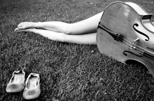 Feet with Cello