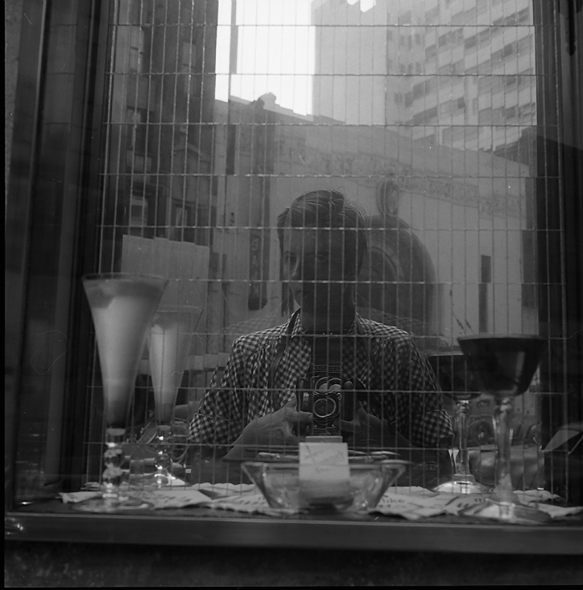 Vivian Maier, Self-Portrait, August, 1955